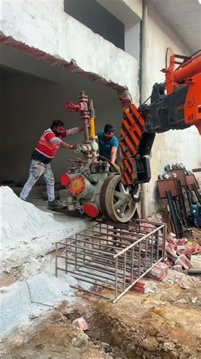 New Side Compressor Unloading 🚛 | Old Compressor Arrival & Setup Process 🔧#sitework #coolingsystem