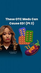 Taking general over the counter medications like Tylenol, Advil, and more can actually cause you to have issues with E-Function because of how they impact your body's ability to make nitric oxide! So, if you're someone who doesn't put much thought into why you're taking these OTC meds consistently and having issues with ED, this could be a major reason why! 🎥 If you want to learn more about this topic, I suggest watching my full video on YouTube about it called: "These Over The Counter Meds Are