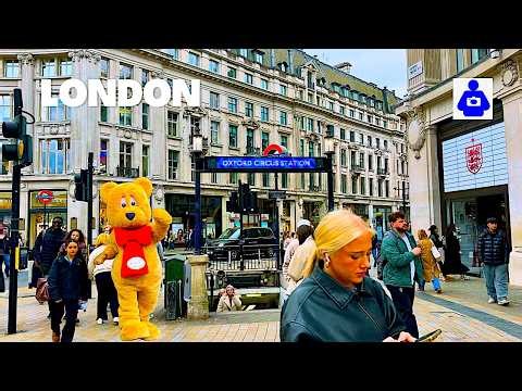 London Easter Walk 2026 🇬🇧 Oxford Street to Leicester Square | 4K HDR West End Tour