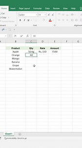 142K views · 1.6K reactions | Calculate with text in Excel #excel #exceltips #finance #commerce #accounting #corporate #exceltutorial | computernotion | Facebook