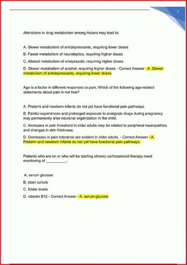 Nsg 6005 Final Exam Review Actual Exam Questions With Correc video