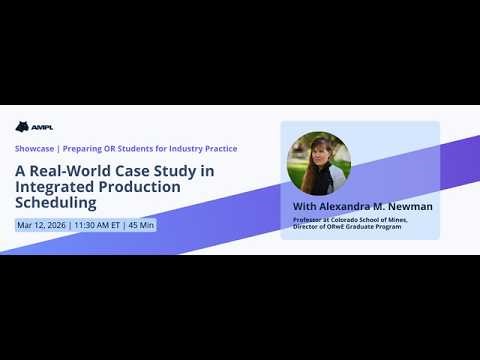 Preparing OR Students for Industry Practice: A Real-World Case Study