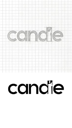 Sketch into Brand logo #vectorart #graphicdesign #logo #photoshop #mockupdesign #art #sketch #clean