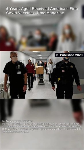 Americas First COVID Vaccine 5 Years Later