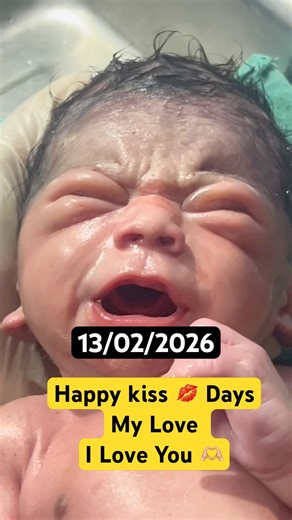 Baby Ki First Kiss On Camera 💋📸 #cutebaby #cute #shortsfeed #love