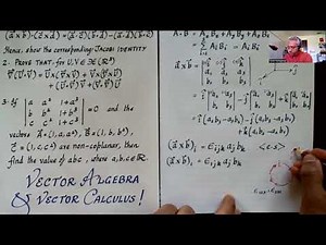 GCM02: Vector algebra and vector calculus