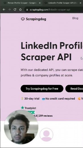 Scrape 1 Million LinkedIn Profiles | Scrapingdog LinkedIn Scraper API
