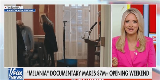 Kayleigh McEnany Raises Eyebrows With Dubious Story About Her Mom Watching 'Melania' At Packed Theater