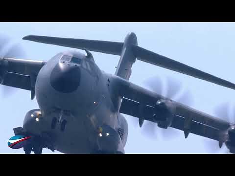 ✈️ Vol de l'A400M Atlas | Salon du Bourget 2025 | 18 06 2025