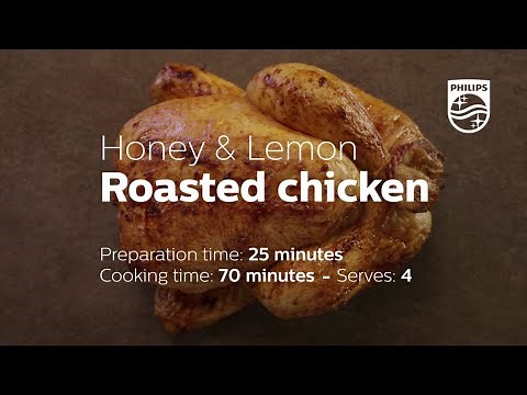 Airfryer Roasted Chicken Recipe in the Philips Airfryer XXL HD9630
