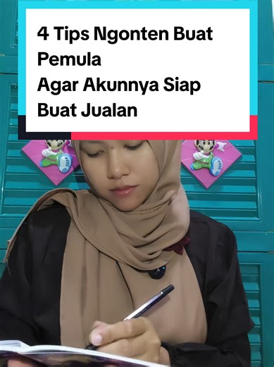 Yg harus dilakukan pemula adalah bangun akunnya dulu agar akunnya siap dipake jualan. Akun yg siap untuk jualan adalah akun yg berkembang. Caranya fokus bikin konten yg kasih menfaat untuk penonton seperti tips, tutorial, edukasi sesuai Niche kamu. #tips #ngonten #pemula