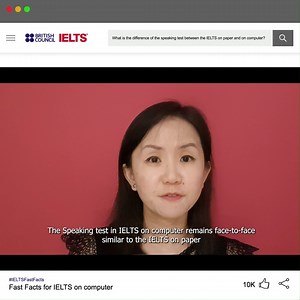 With IELTS on computer, do we also take the Speaking test on computer? This is one of the most commonly asked question about IELTS on computer. Find out the ways on how you take your Speaking test with IELTS on computer from one of our friends at the British Council. Got other questions about IELTS on computer? Visit: https://www.ieltsasia.org/.../ielts-computer-fast-facts #IELTSFastFacts #IELTSonComputer #TakeIELTSwithBritishCouncil | IELTS British Council Philippines | Facebook