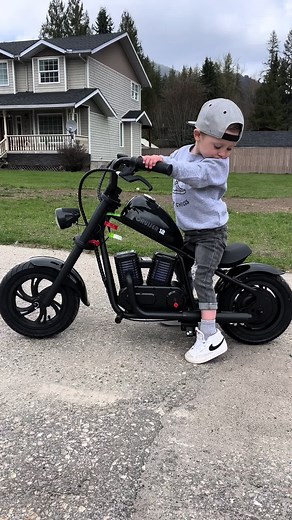 The Coolest Toddler with Moterbike OOTD Inspo