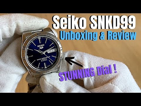 Seiko 5 SNKD99 Unboxing & Review | Great Affordable Seiko 5!
