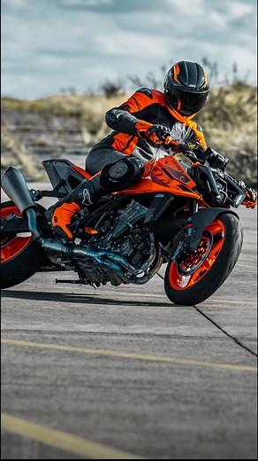 KTM | Introducing the all-new 2024 KTM 990 DUKE – dubbed THE SNIPER Accurate and powerful. *Professional rider on closed road* #KTM... | Instagram