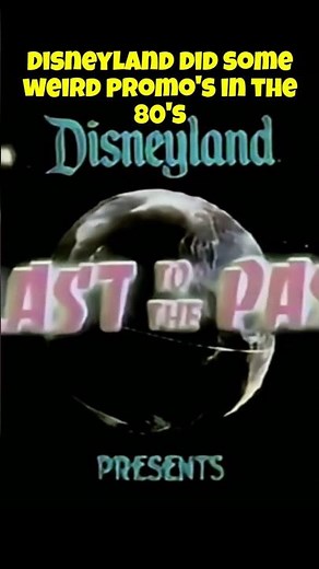 Disneyland did some weird promo's in the 80's