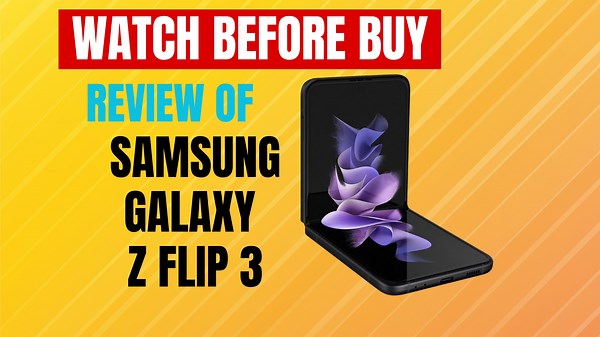 Watch Samsung Galaxy Z Flip 3 Review on Amazon Live