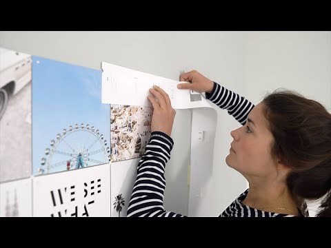 This is how you hang your IXXI refill on the wall - IXXI Demo ● IXXI your world