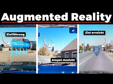 How does augmented reality work in a Mercedes?