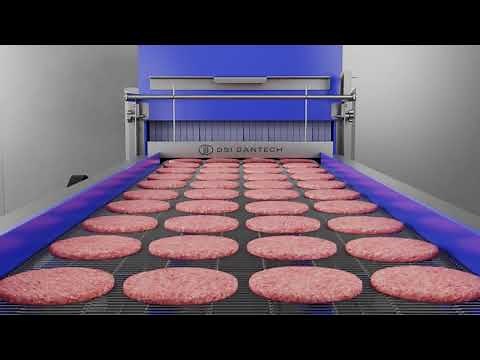 IQF mechanical spiral freezer