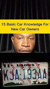 Here are some basic car knowledge for new car owners #Davido #VDM #Wizkid ##Burnaboy #phynofino | CarFix Solutions