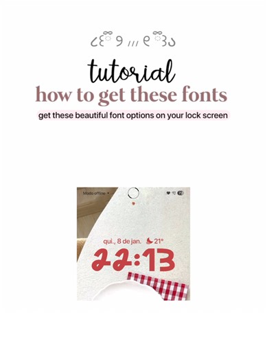 Customize Your iOS 17 Lock Screen with Multiple Fonts