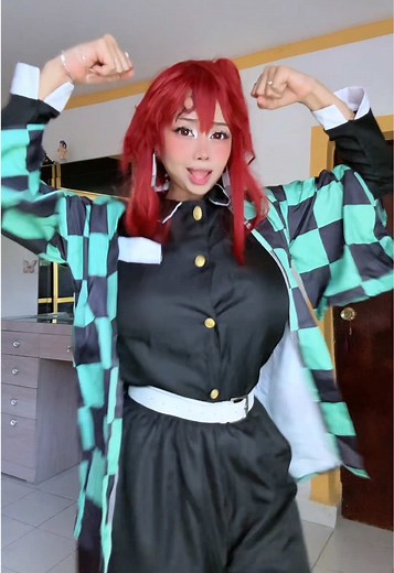 Tanjiro Kamado Cosplay in Demon Slayer