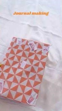 DIY Journal Book 📒✨ Easy & Aesthetic