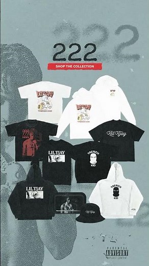New merch out now 🖤 https://bit.ly/liltjaymerch