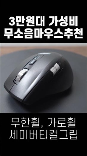 Since the MX Master is expensive, I recommend a cost-effective, silent mouse with infinite scroll...