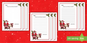 Letter from Santa Template