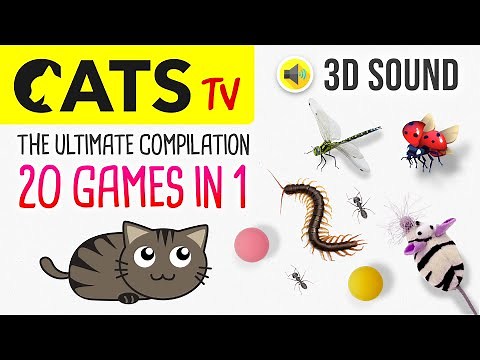 CATS TV - The ULTIMATE Games Compilation (20 in 1) 3 HOURS