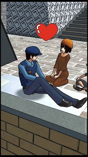 Polisi ini sangat baik hati #sakuraschoolsimulator