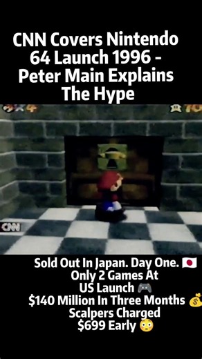 N64 Launch 1996 - Two Games, $140 Million In Three Months
