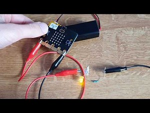 How to make an LED turn on and off with a micro:bit