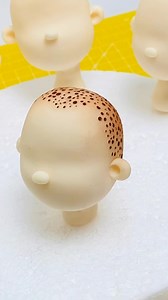 6.1K views · 62 reactions | Here’s the full length video on how to create short hairstyles for your fondant models. If you enjoy it, give it a like, comment and a share. Much appreciated  if you hate it, give it an angry, comment and share. Still appreciated  | Yellow Bee - Sugar Art by Vicky Teather | Facebook