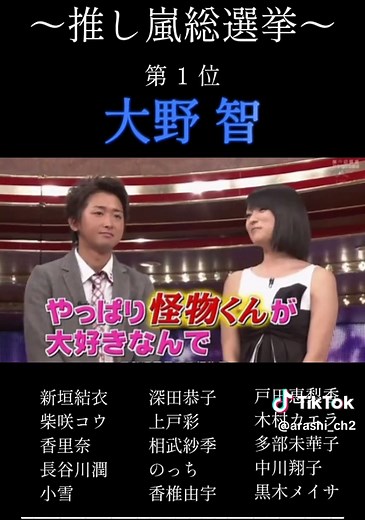 ひみつの嵐ちゃん VIP ROOM総選挙！！ Part1〜6のまとめ動画です！ #嵐#ひみつの嵐ちゃん #嵐ファンと繋がりたい