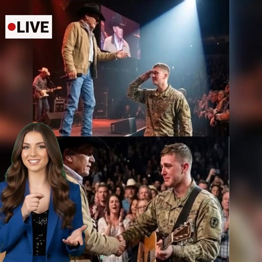 A YOUNG SOLDIER RAISED HIS HAND IN SALUTE. GEORGE STRAIT DID SOMETHING THAT WAS NEVER IN THE SCRIPT. | USA Music & More