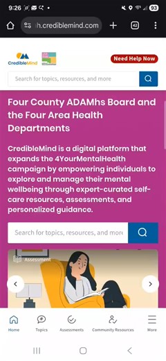 💚 The holidays can be joyful — but they can also be stressful. Take a moment to check in with yourself. The CredibleMind site offers a free, confidential mental health check-in assessment to help you understand how you’re feeling and what support might help. Create an account to get personalized resources tailored to your needs, available anytime, 24/7. 🧠 Start your check-in here: www.4ymh.crediblemind.com | Henry County Health Department