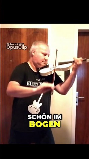 Die wunderschöne Geige vom Flohmarkt Mein Solo und schnelles Bogen Schwingen