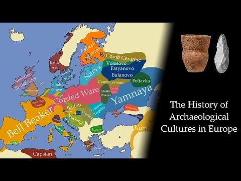 The History of Archaeological Cultures in Europe (40000 BC-1100 AD)