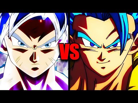 MUI Goku vs SSJB Gogeta