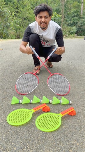 ₹49 Wala Badminton And ₹249 Wala Heavy Aluminum Badminton Kit Testing 😱