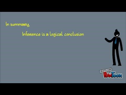 Making Inferences and drawing conclusions