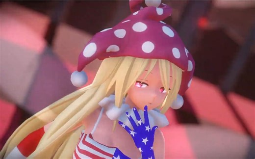 【东方MMD】克劳恩皮丝　Gimme×Gimme