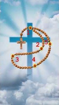 TUTO COMMENT PRIER LE CHAPELET #chapelet #couronne #avemaria #prière #grâce #prier #catholique