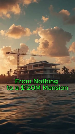 $120M Private Island Mansion #billionaire #luxurylifestyle #richlife