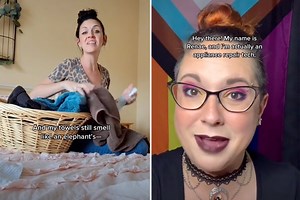 Expert reveals why your clothes might still smell after washing them