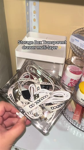 Multi-Layer Makeup Storage Box for Organized Beauty