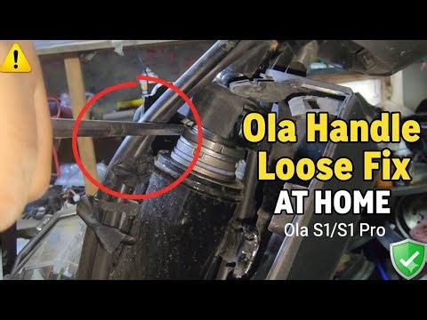 Ola S1 Pro/S1 Air Handle Loose Problem Fix | Ola Electric Scooter ka handle kaise tight karein?